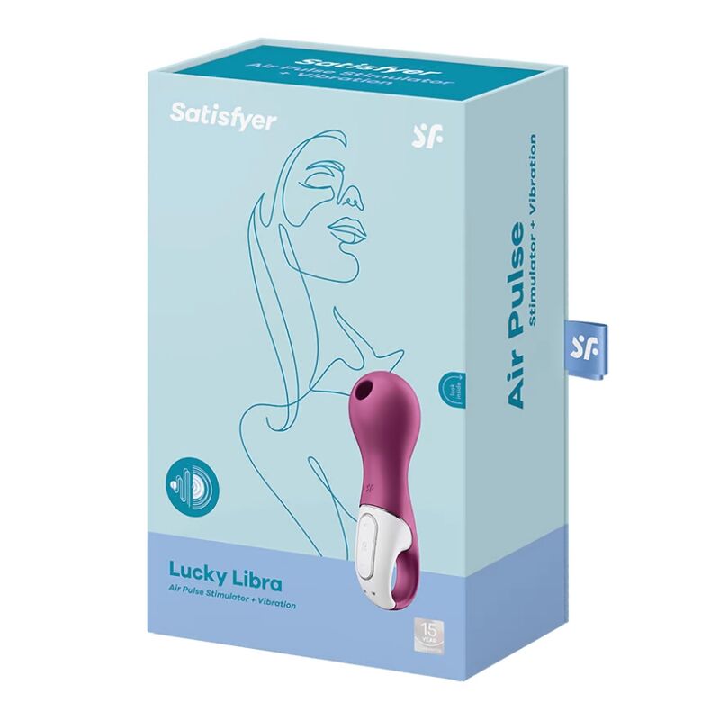 Satisfyer Lucky Libra — Estimulador Air‑Pulse y Vibrador - Imagen 5