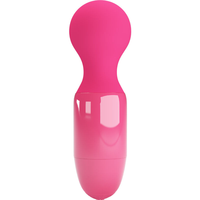 Pretty Love Wonder Mini en color magenta, vista frontal del masajeador personal.