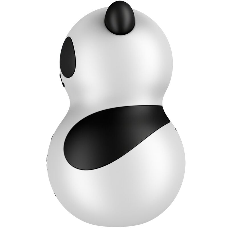 Satisfyer Pocket Panda Air Pulse — Estimulador y vibrador (negro/blanco) - Imagen 4