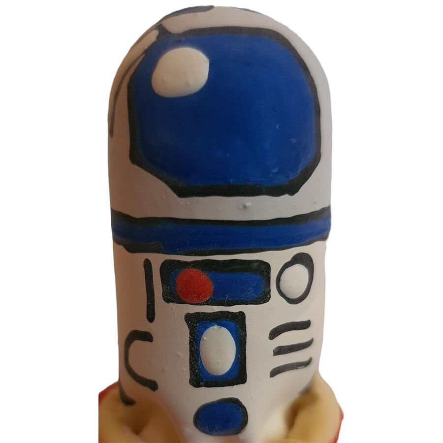 CONDOMERIE Condón decorativo pintado a mano — Robot - Imagen 2