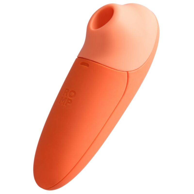 ROMP Switch X en naranja, vista frontal con abertura superior.