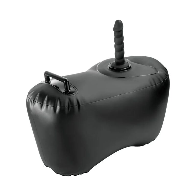 FETISH FANTASY SERIES Body Dock negro con dildo desmontable y asa visible