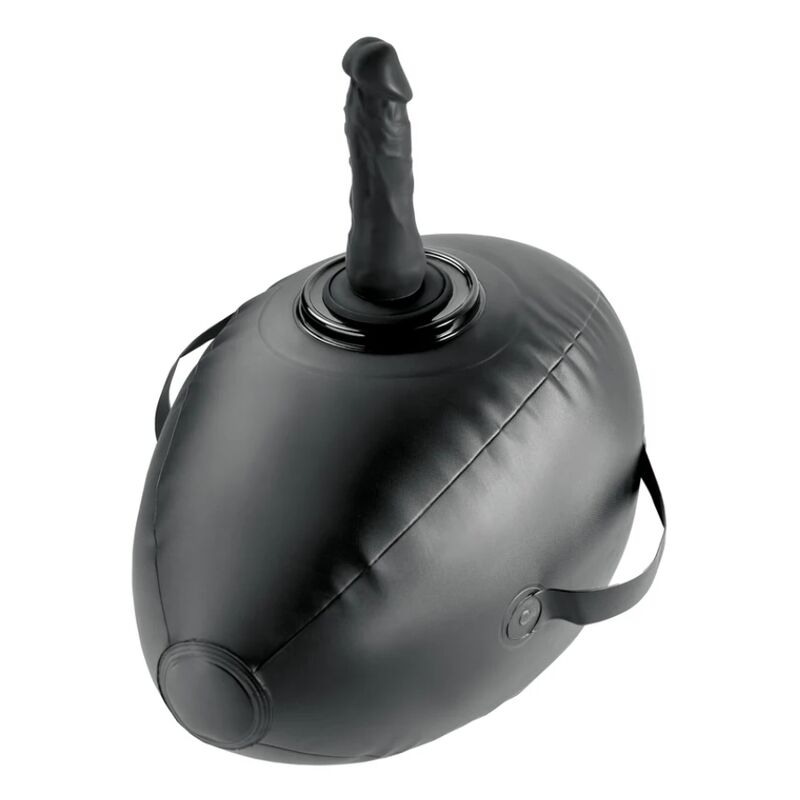 Body Dock hinchable negro de Fetish Fantasy Series con dildo integrado.