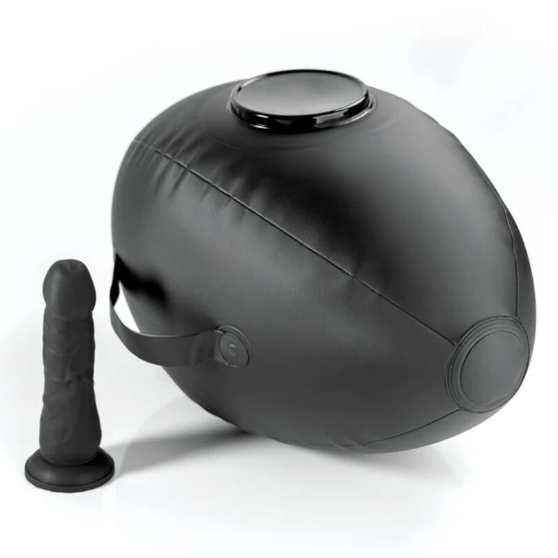 FETISH FANTASY SERIES Body Dock hinchable negro con dildo integrado