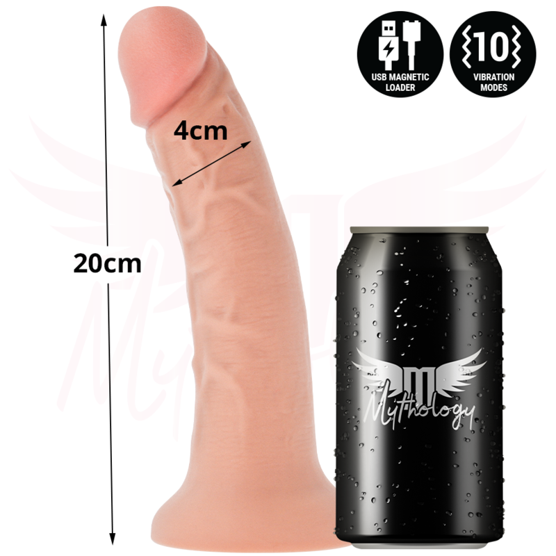 MYTHOLOGY - ASHER ORIGINAL DILDO M - VIBRADOR COMPATIBLE CON WATCHME WIRELESS TECHNOLOGY - Imagen 4