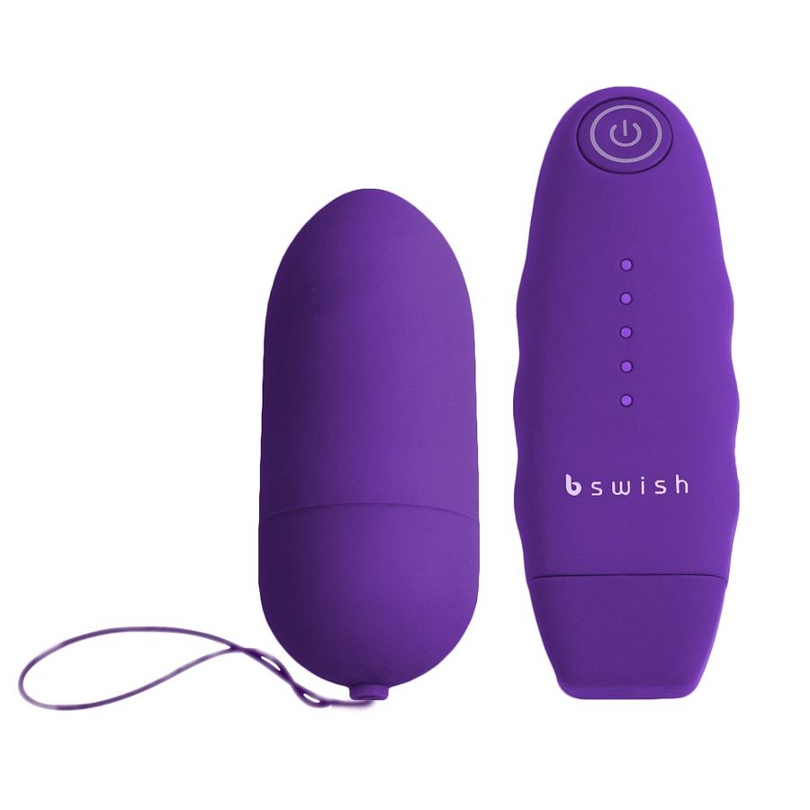 B Swish Bnaughty Unleashed Classic lila con mando y bala vibradora
