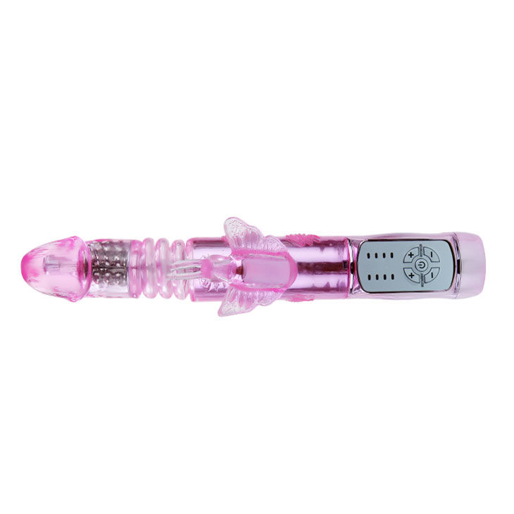BAILE ROTATIONS Rotations Rabbit en rosa, vista lateral con panel de control visible.