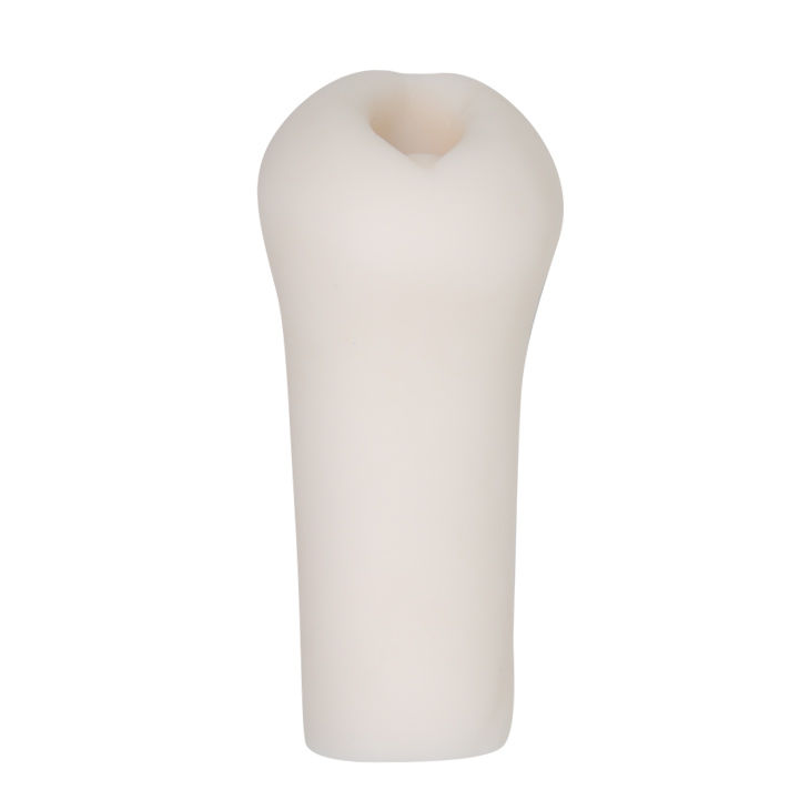 BAILE FOR HIM Passion Lady Murcia 3D en vista frontal, manga masturbadora color carne con abertura superior.
