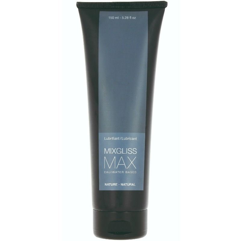 MIXGLISS Max lubricante en tubo negro, vista frontal