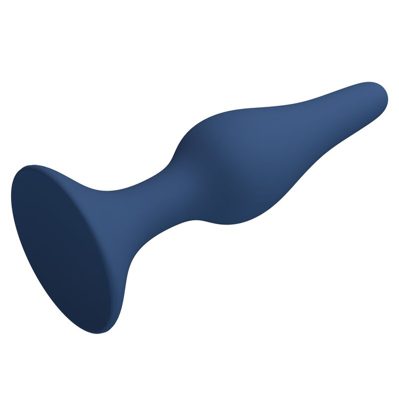 MR PLAY Slim — Plug anal de silicona, azul (L) - Imagen 7