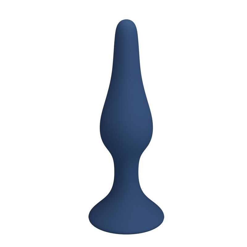 MR PLAY Slim — Plug anal de silicona, azul (L) - Imagen 4