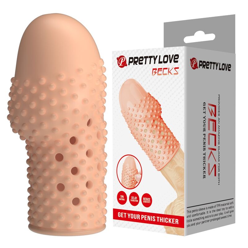 Funda para pene Pretty Love Geek's, natural