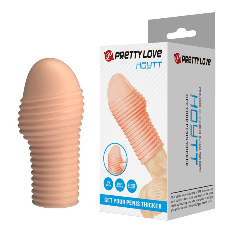 Funda para pene Pretty Love HOTTT, natural