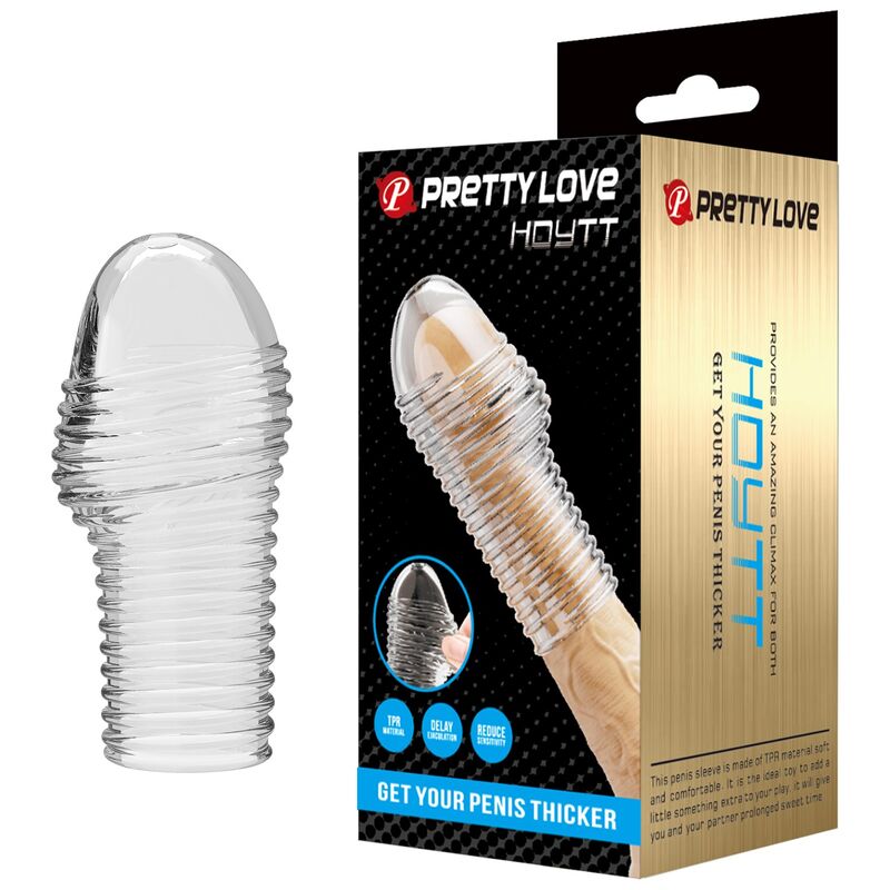 PRETTY LOVE HOTTT Funda para pene transparente
