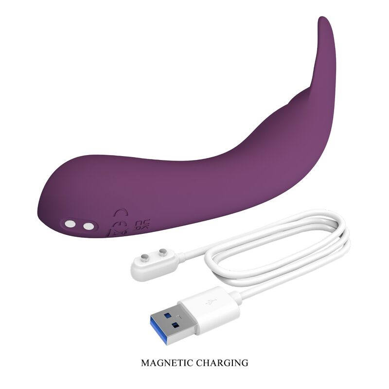 Pretty Love Kenyell — Vibrador recargable, 10 funciones (morado) - Imagen 8