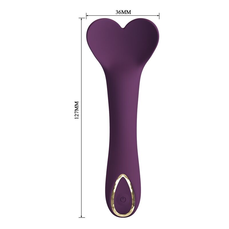 Pretty Love Kenyell — Vibrador recargable, 10 funciones (morado) - Imagen 9