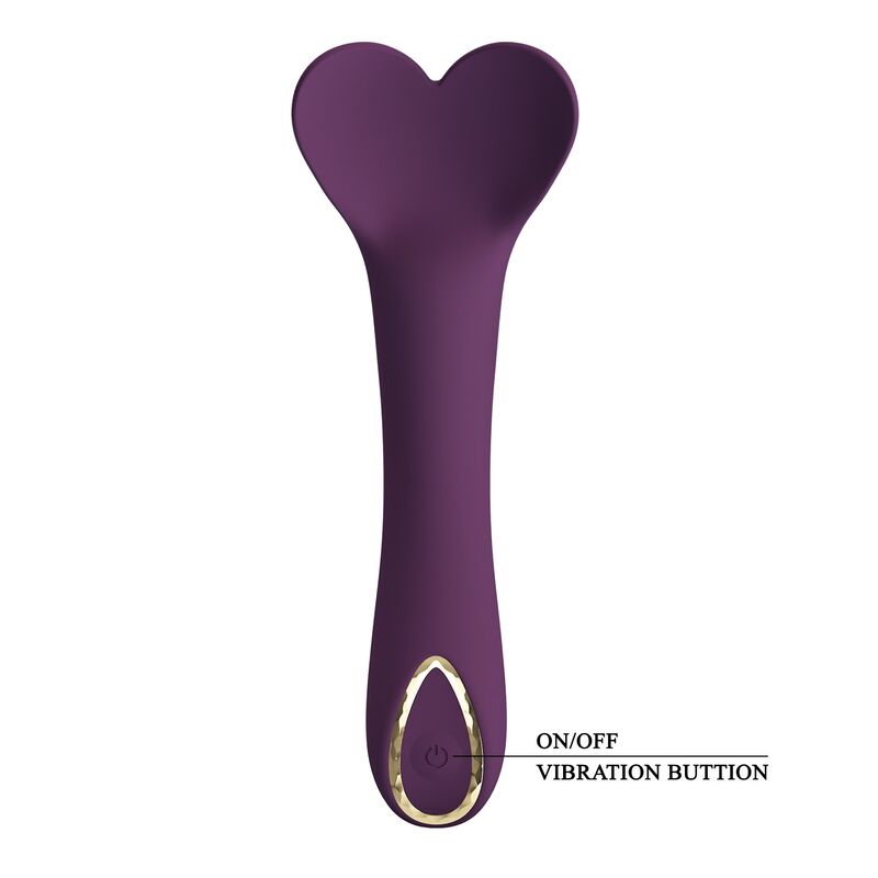 Pretty Love Kenyell — Vibrador recargable, 10 funciones (morado) - Imagen 2