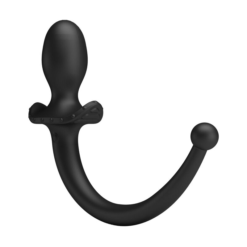 PRETTY LOVE - ANTHONY VIBRADOR ANAL Y PERINEAL APP CONTROL NEGRO - Imagen 5