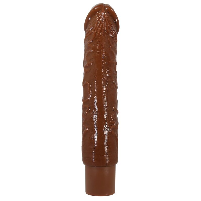 PRETTY LOVE - DUKE VIBRADOR REALÍSTICO 23,5 CM Ø 4,8 CM COLOR MARRÓN - Imagen 3