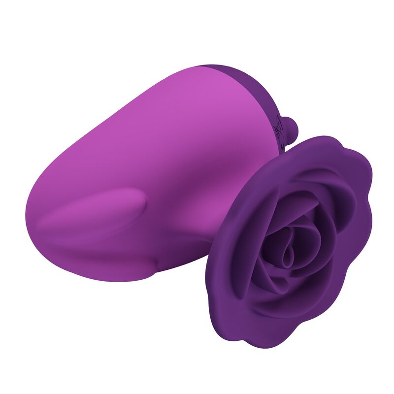 PRETTY LOVE - ESTIMULADOR DE CLÍTORIS 7 MODOS RECARGABLE FORMA ROSA MORADA - Imagen 6
