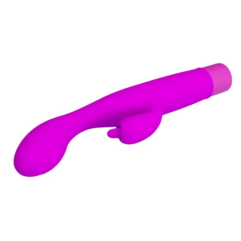 PRETTY LOVE - JENE VIBRADOR DOBLE ESTIMULACIÓN PARA PUNTO G Y CLÍTORIS MORADO - Imagen 7