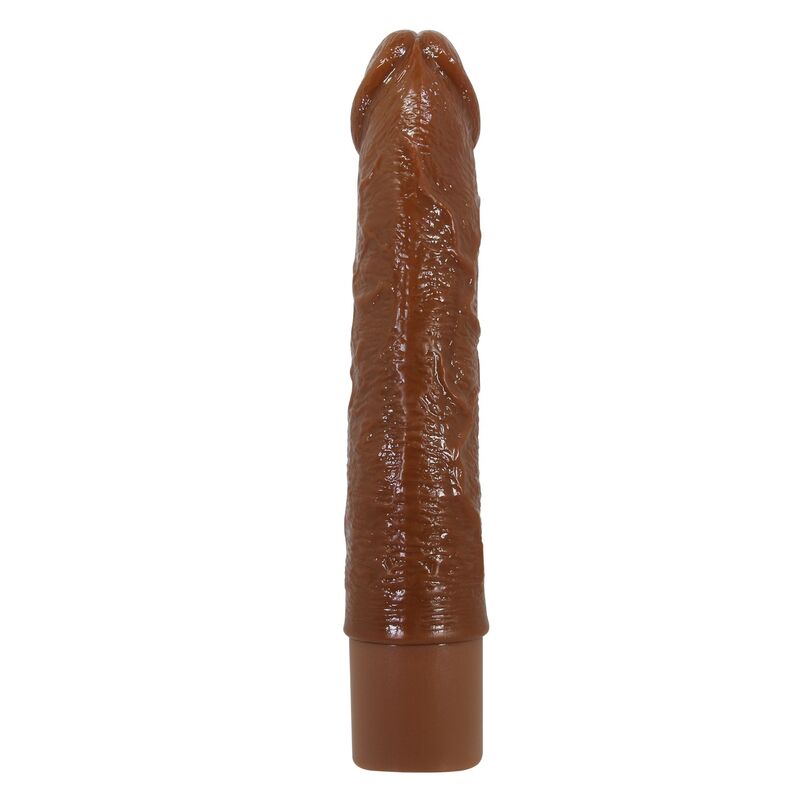 PRETTY LOVE - LEONARDO VIBRADOR REALÍSTICO 20 CM Ø 4 CM COLOR MARRÓN - Imagen 4