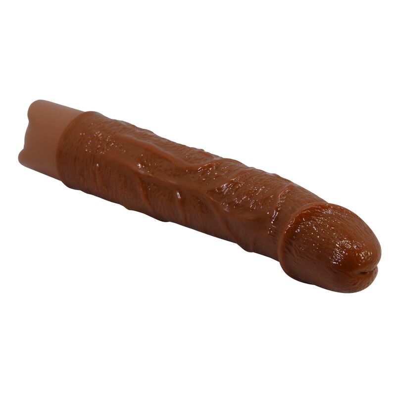 PRETTY LOVE - LEONARDO VIBRADOR REALÍSTICO 20 CM Ø 4 CM COLOR MARRÓN - Imagen 6