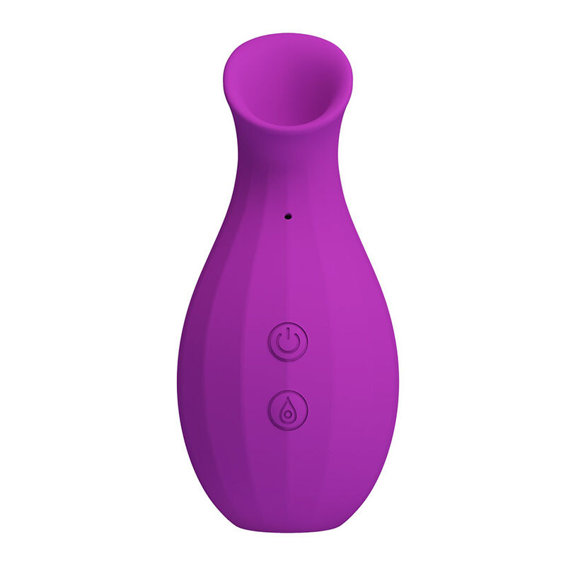 PRETTY LOVE - MAGIC BOTTLE SUCCIONADOR DE CLÍTORIS RECARGABLE MORADO - Imagen 4