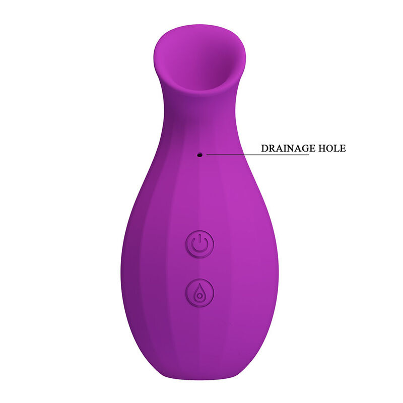 PRETTY LOVE - MAGIC BOTTLE SUCCIONADOR DE CLÍTORIS RECARGABLE MORADO - Imagen 3