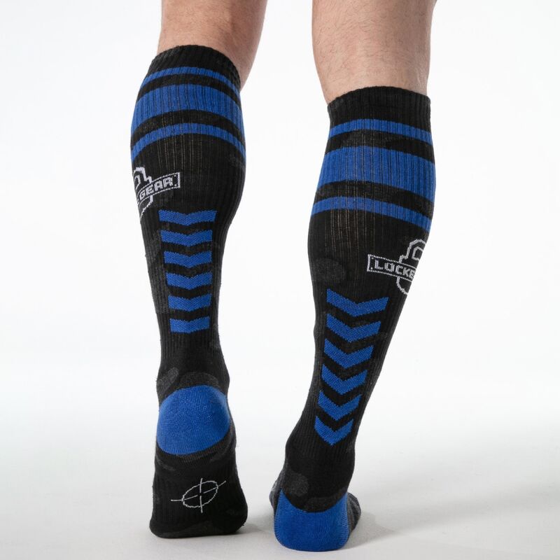 LOCKER GEAR - FULL MILITARY KNEE HIGH SOCKS TALLA ÚNICA AZUL - Imagen 2