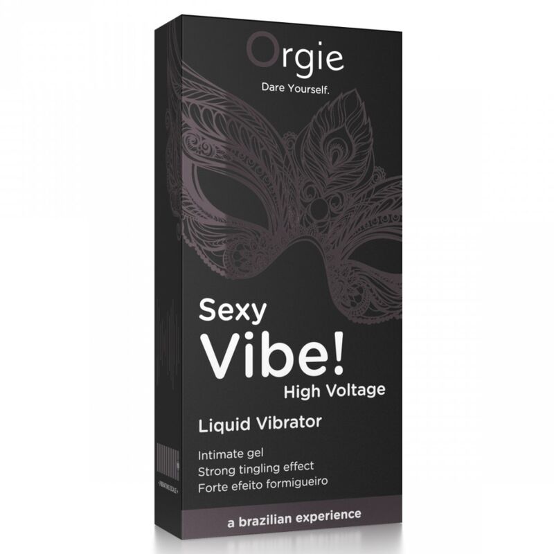 ORGIE - SEXY VIBE! HIGH VOLTAGE GEL ÍNTIMO EFECTO VIBRANTE EXTRA FUERTE 15 ML - Imagen 3