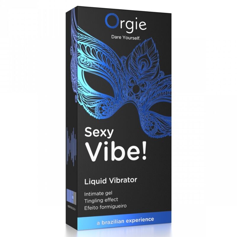 ORGIE - SEXY VIBE! GEL ÍNTIMO EFECTO VIBRANTE 15 ML - Imagen 3
