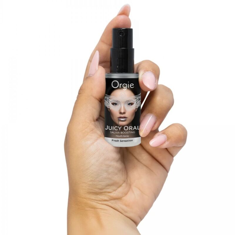 ORGIE - JUICY ORAL SPRAY BUCAL ESTIMULANTE DE SALIVA SABOR MENTA 15 ML - Imagen 2
