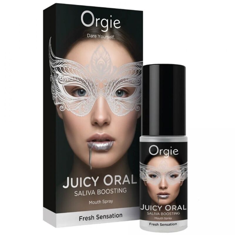 ORGIE - JUICY ORAL SPRAY BUCAL ESTIMULANTE DE SALIVA SABOR MENTA 15 ML - Imagen 3