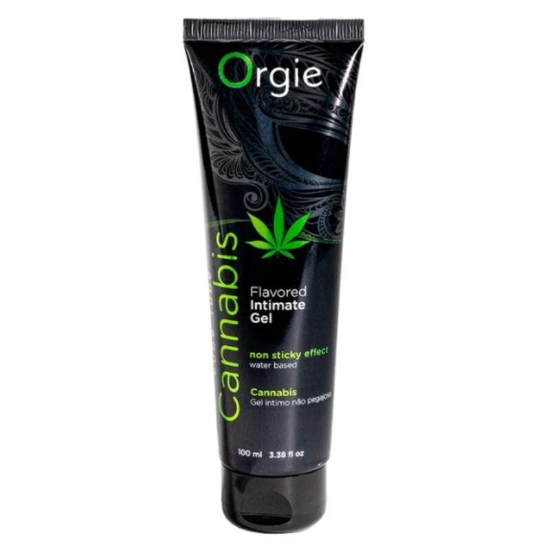 ORGIE - LUBE TUBE CANNABIS GEL ÍNTIMO BESABLE BASE AGUA 100 ML - Imagen 2