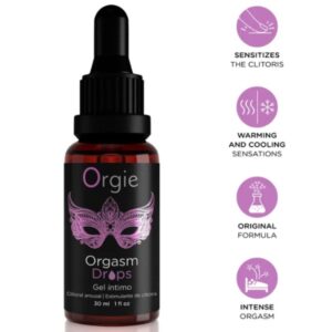 ORGIE - ORGASM DROPS GOTAS ESTIMULANTES PARA CLÍTORIS 30 ML