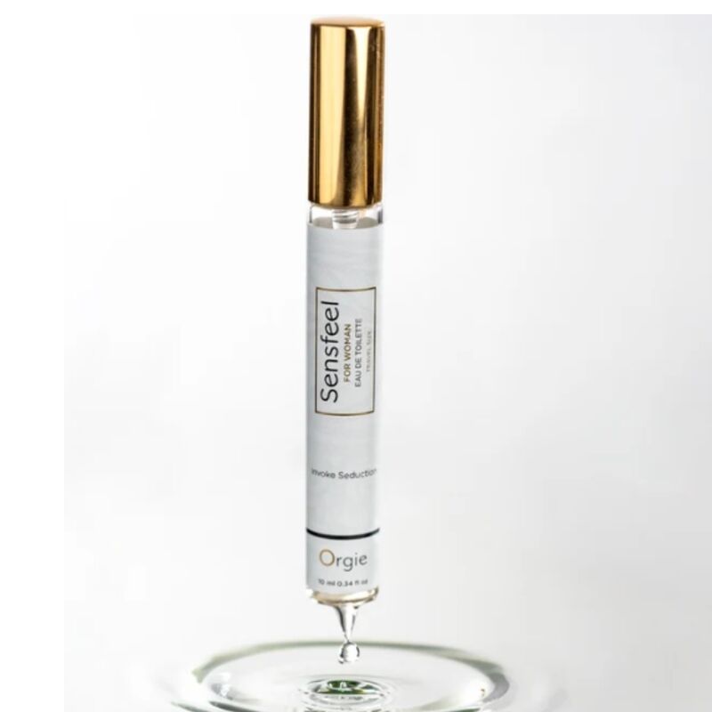 ORGIE - SENSFEEL EAU DE TOILETTE CON POTENCIADOR DE FEROMONAS TAMAÑO VIAJE PARA MUJER 10 ML - Imagen 2