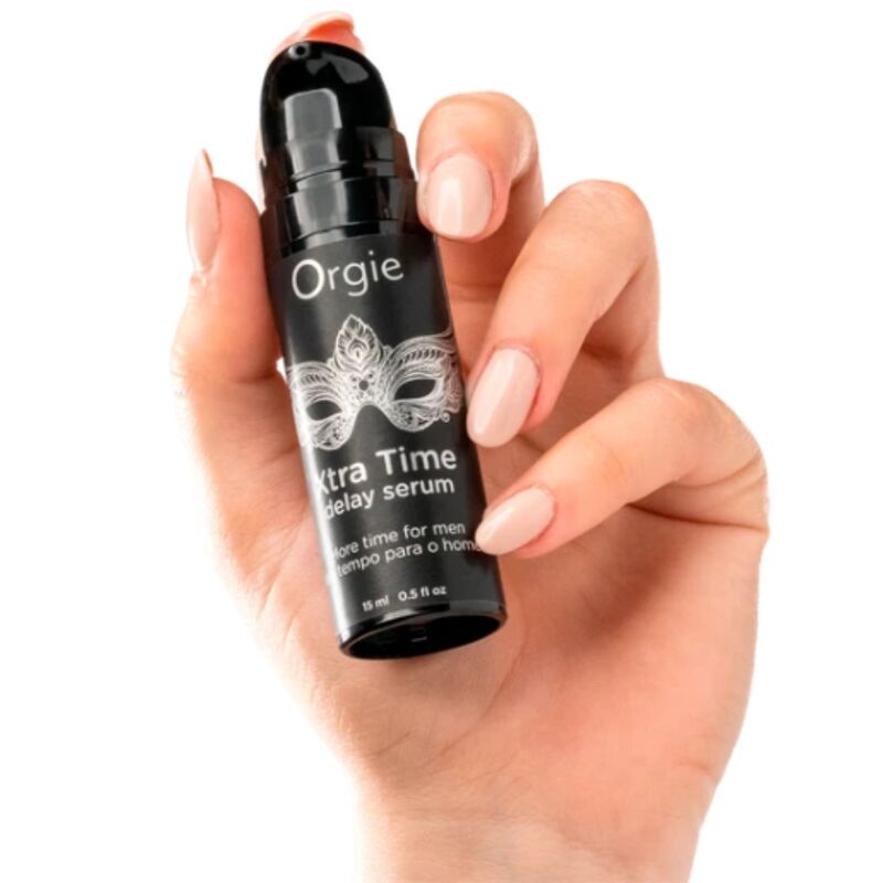 ORGIE - XTRA TIME SÉRUM DE SILICONA RETARDANTE SIN ANESTÉSICOS 15 ML - Imagen 2