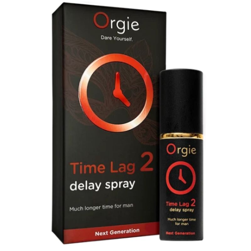 ORGIE - TIME LAG 2 SPRAY RETARDANTE SIN ANESTÉSICOS 10 ML - Imagen 2