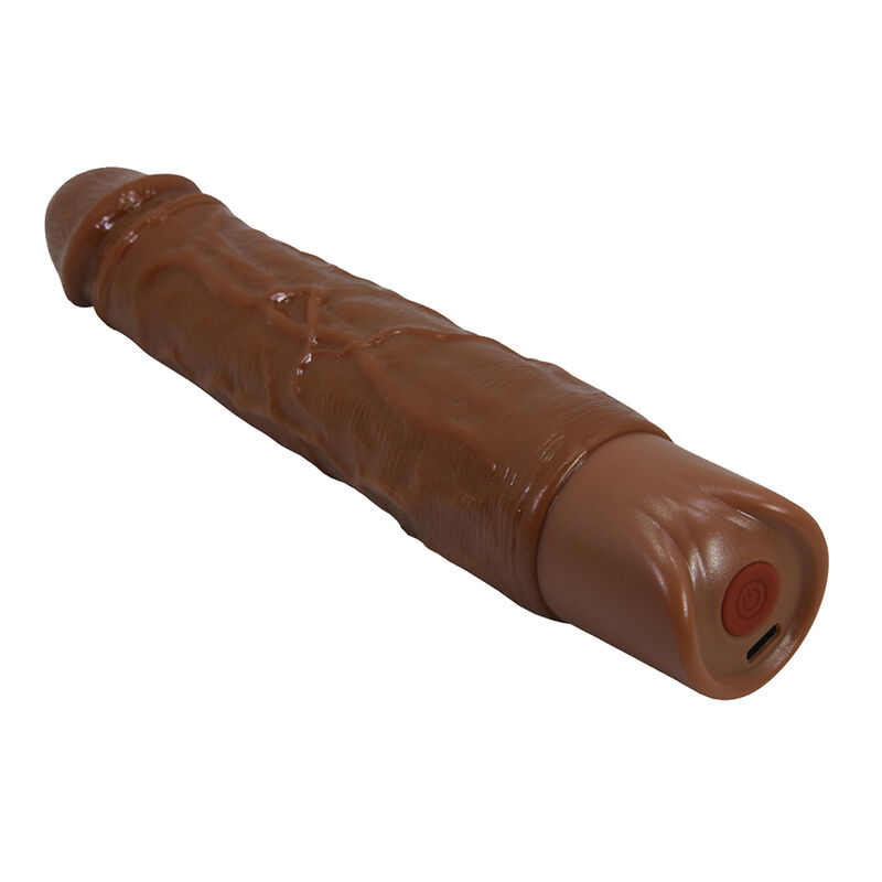 PRETTY LOVE - KESSLER DILDO VIBRADOR REALISTA 10 MODOS DE VIBRACIÓN Y 10 DE EMPUJE 22 CM MARRÓN - Imagen 4